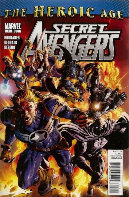 Secret Avengers, Vol. 1 #2B Mike Deodato Jr. Variant Cover