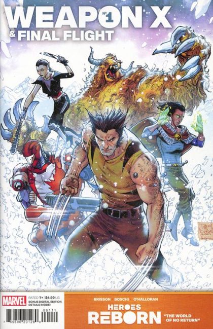 Heroes Reborn: Weapon X and Final Flight #1A