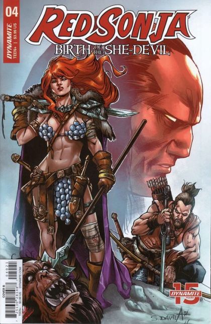 Red Sonja: Birth of the She-Devil #4B Sergio Fernandez Davila Cover