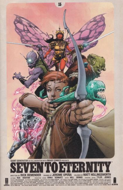 Seven To Eternity #15A Jerome Opeña & Matt Hollingsworth Cover