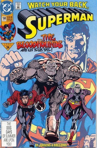 Superman, Vol. 2 #58A Direct Edition