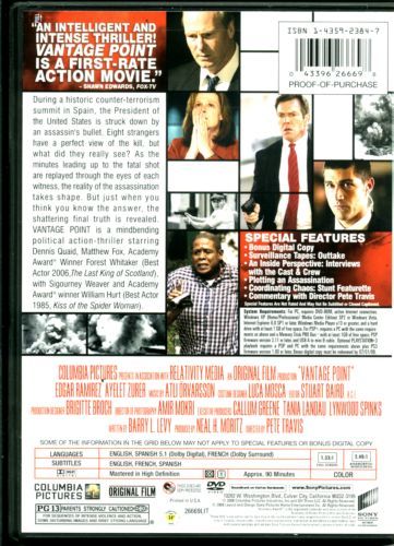 Vantage Point (2008) - DVD