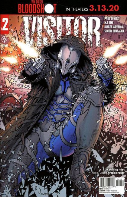 The Visitor #2B Cvr B Davis-Hunt
