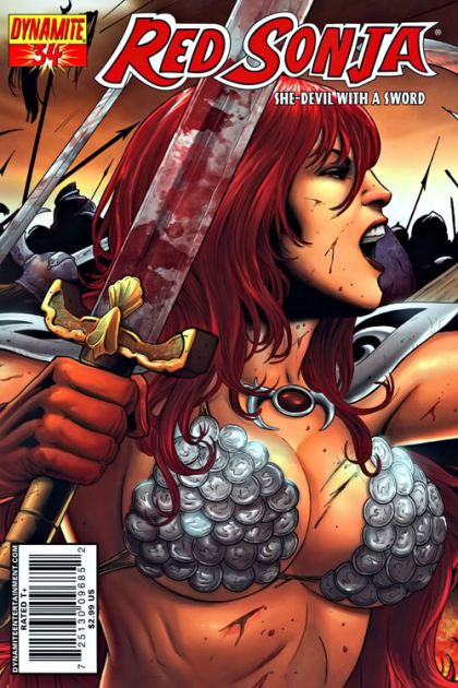 Red Sonja, Vol. 1 (Dynamite Entertainment) #34B Fabiano Neves Variant Cover