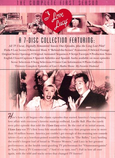 I Love Lucy: Season 1 - DVD
