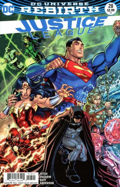 Justice League, Vol. 2 #28B Variant Nick Bradshaw Cover