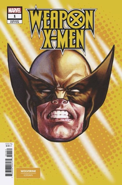 Weapon X-Men, Vol. 1 #1D Mark Brooks Headshot Variant