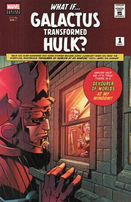 What If...? Galactus Transformed Hulk #1C Mark Bagley Homage Variant