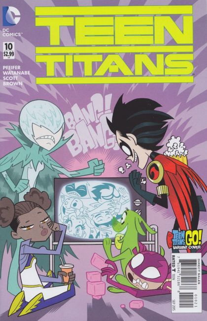 Teen Titans, Vol. 5 #10B Teen Titans Go! Variant Cover