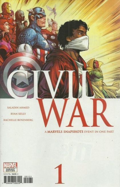Marvels Snapshots: Civil War #1C Ryan Kelly Variant