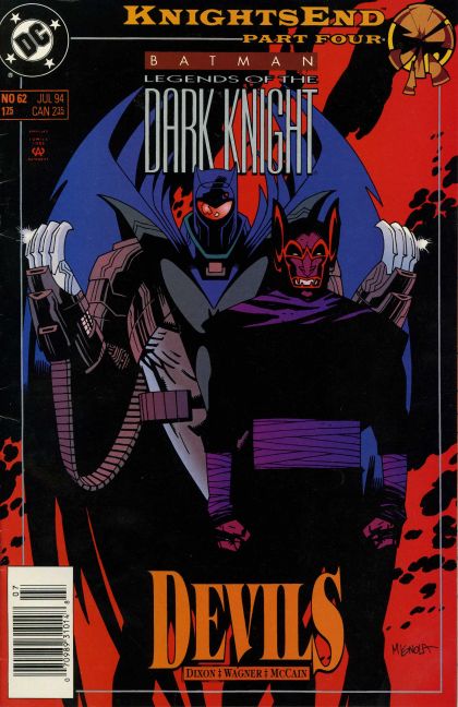 Batman: Legends of the Dark Knight #62B Newsstand Edition