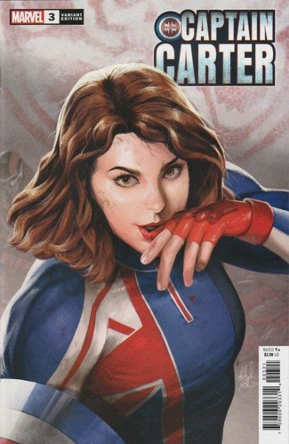 Captain Carter #3B Ashley Witter Variant Cover
