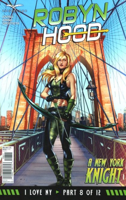 Grimm Fairy Tales Presents: Robyn Hood - I Love NY #8A David Lorenzo Riveiro Regular
