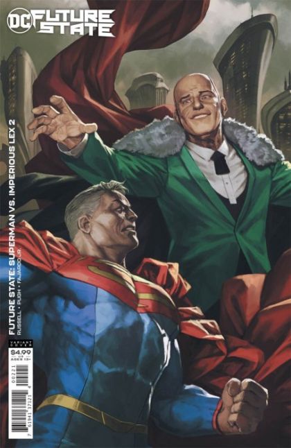 Future State: Superman Vs. Imperious Lex #2B Variant Skan Card Stock Cover