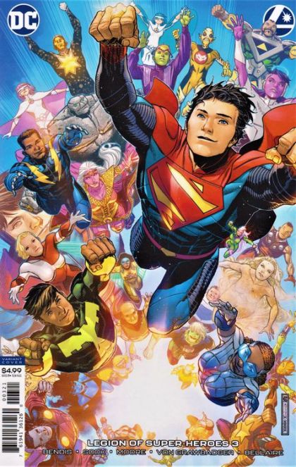 Legion of Super-Heroes, Vol. 8 #3B Variant Jim Cheung Card Stock Cover