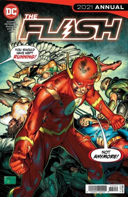 Flash 2021 Annual #1A Regular Brandon Peterson Cover