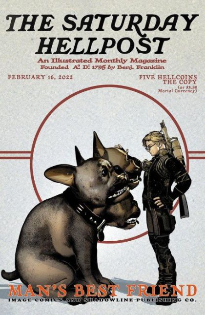 Hellcop, Vol. 2 #5B Brian Haberlin & Geirrod Van Dyke Cover