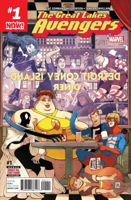 The Great Lakes Avengers #1A Regular Will Robson Cover