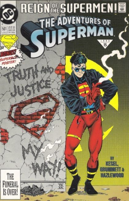 The Adventures of Superman #501A Direct Edition