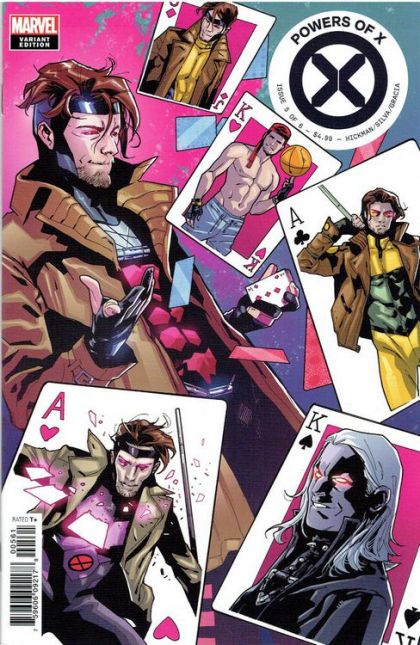 Powers of X #5F Variant Valerio Schiti Character Decades Cover