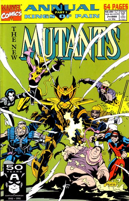 New Mutants, Vol. 1 Annual #7A Direct Edition