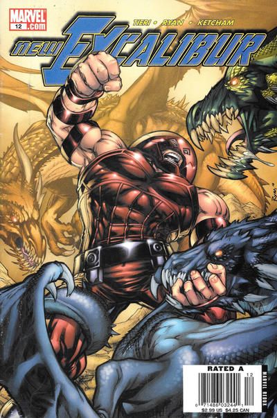 New Excalibur #12B Newsstand Edition