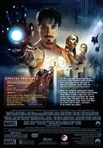 Iron Man (2008) Two-Disc Special Collectors' Edition - DVD