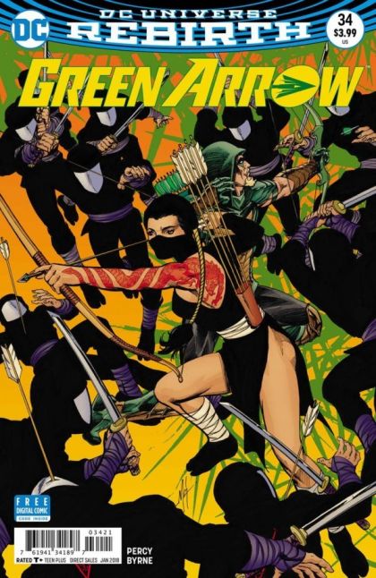 Green Arrow, Vol. 6 #34B Variant Mike Grell Cover