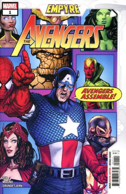 Empyre: Avengers #1A Regular Steve McNiven Cover