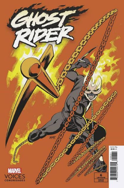 Ghost Rider, Vol. 9 #6C Leonardo Romero Marvels Voices Community Cover