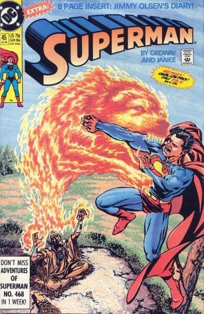 Superman, Vol. 2 #45A Direct Edition