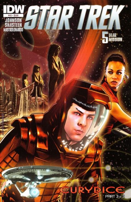 Star Trek #45A Regular Joe Corroney Cover