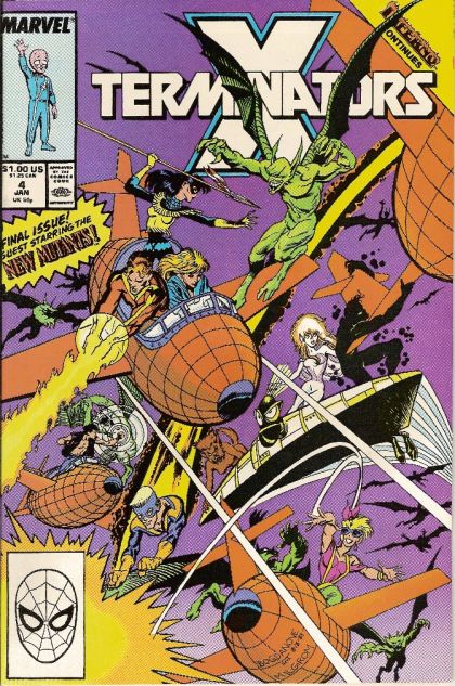 X-Terminators, Vol. 1 #4A Direct Edition
