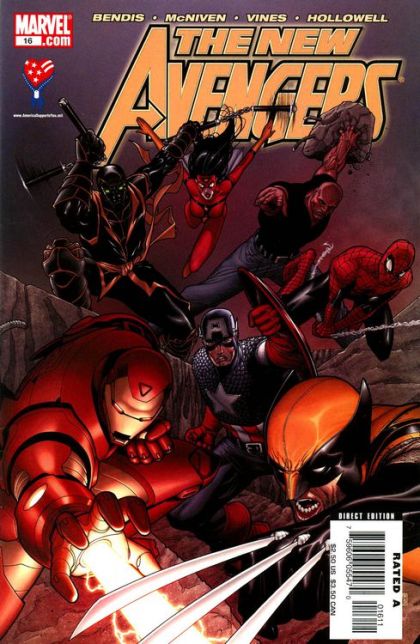 New Avengers, Vol. 1 #16A Steve McNiven Regular