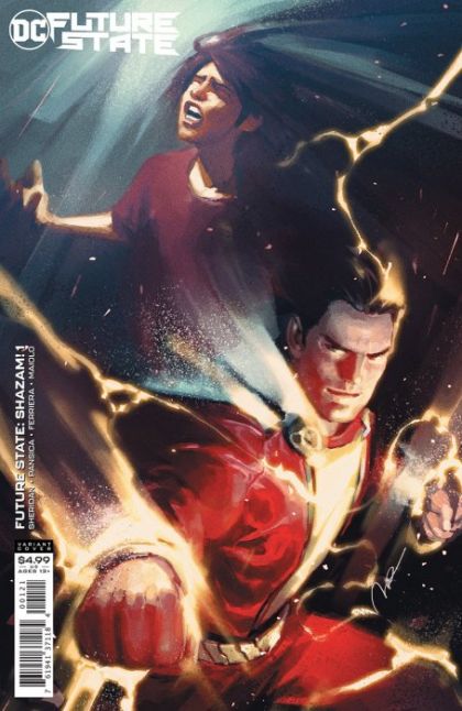 Future State: Shazam! #1B Variant Gerald Parel Card Stock Cover