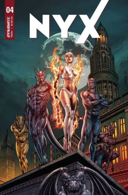 NYX (Dynamite) #4C Greebo Vigonte Cover