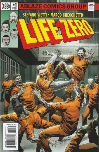 Life Zero #1D Fritz Casas Uncanny X-Men 133 Parody Cover