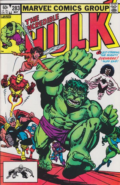 The Incredible Hulk, Vol. 1 #283A Direct Edition