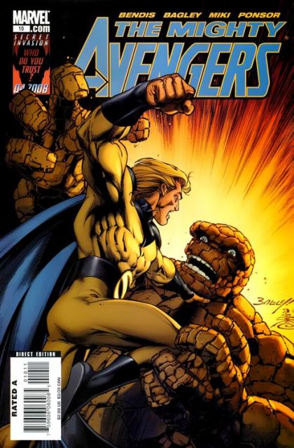 Mighty Avengers, Vol. 1 #10 Mark Bagley Regular