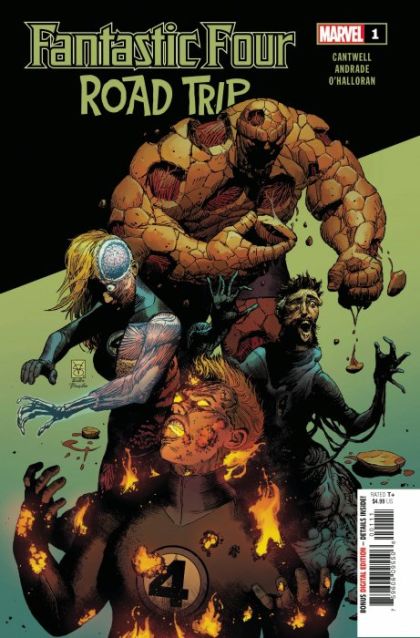 Fantastic Four: Road Trip #1A Regular Valerio Giangiordano Cover