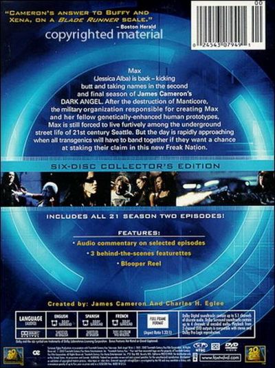Dark Angel: Season 2 - DVD