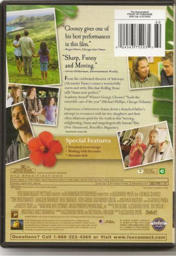 The Descendants (2011) - DVD