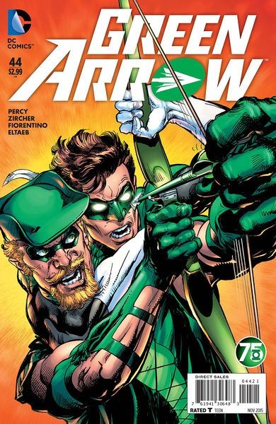 Green Arrow, Vol. 5 #44B Green Lantern 75th Anniversary Variant Cover