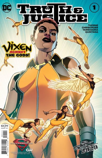 Truth & Justice #1A Regular ChrisCross Cover