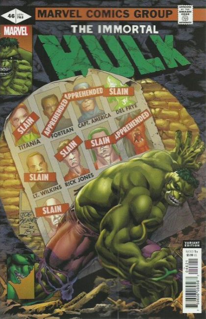 The Immortal Hulk #46B Joe Bennett Homage Variant