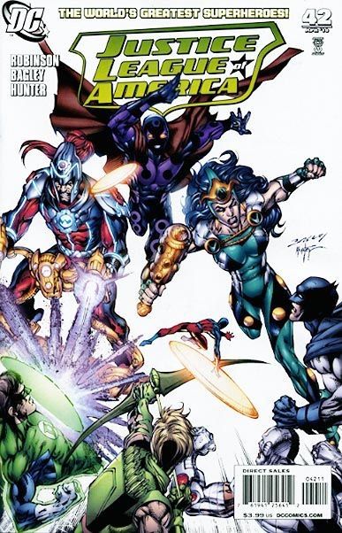 Justice League of America, Vol. 2 #42A Mark Bagley Regular