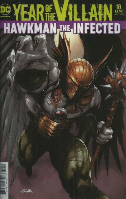 Hawkman, Vol. 5 #18A Regular Tyler Kirkham Acetate Cover