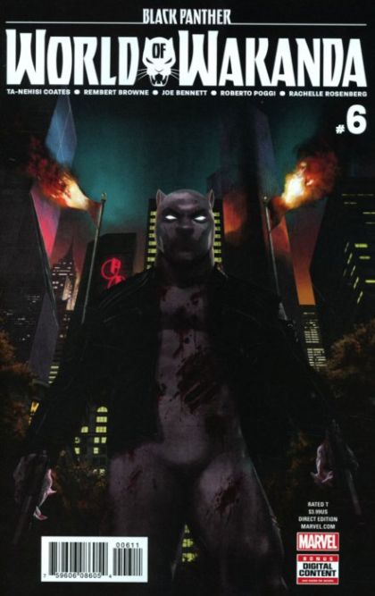 Black Panther: World of Wakanda #6A Regular Rahzzah Cover