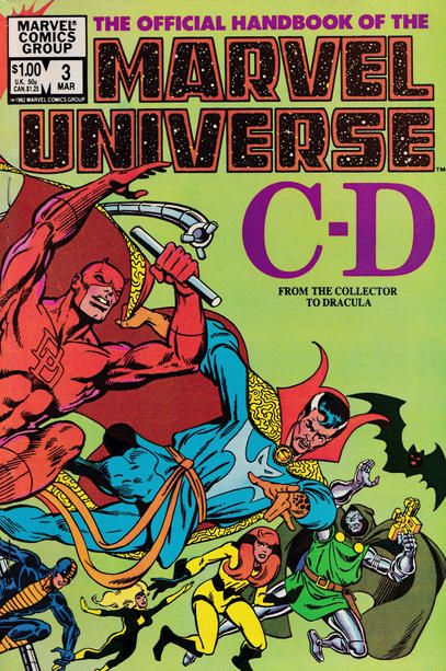 Official Handbook of the Marvel Universe, Vol. 1 #3A Direct Edition