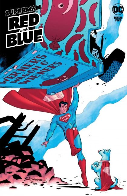 Superman: Red & Blue #5A Regular Amanda Conner Cover